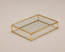 Load image into Gallery viewer, Set of 10 - 5x7" Brass & Glass Photo Print Box
