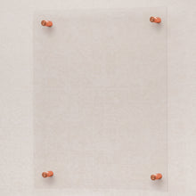 Load image into Gallery viewer, Copper A4 Letter 8.5x11" Acrylic Float Frame