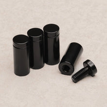 Load image into Gallery viewer, 4 Individual Black Standoff Bolt Set
