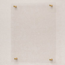 Load image into Gallery viewer, Gold 11"x14" Acrylic Float Frame
