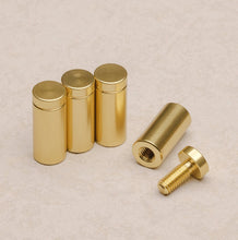 Load image into Gallery viewer, 4 Individual Gold Standoff Bolt Set
